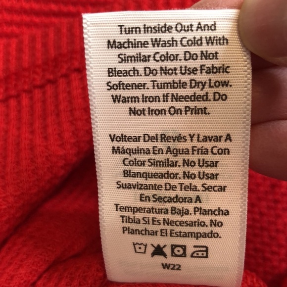 HOLIDAY TIME Tee Shirt 4/3 Sleeve Red/Gray Size 1X (16W-18W) - Picture 11 of 12